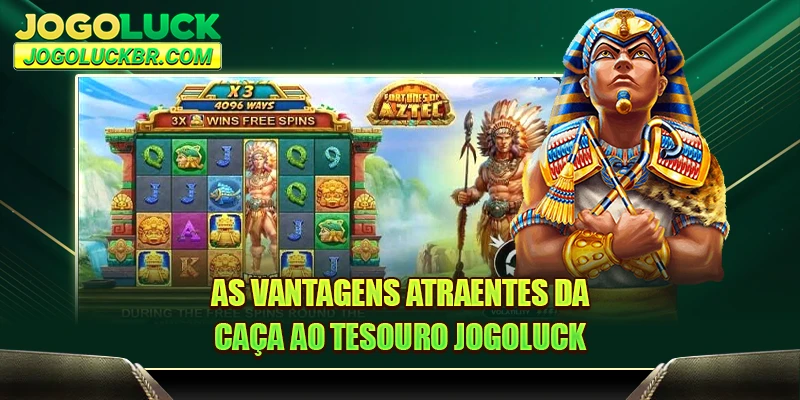 As vantagens atraentes da caça ao tesouro JOGOLUCK