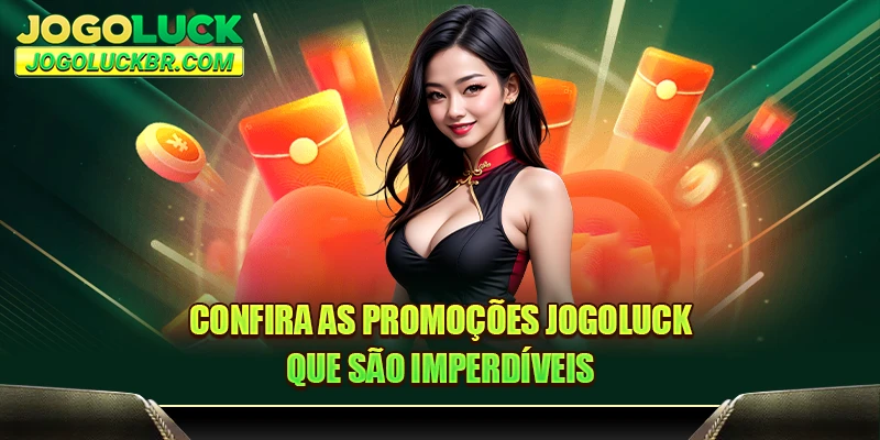 Confira as promoções JOGOLUCK que são imperdíveis