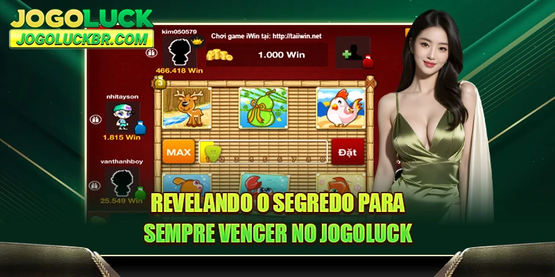 Revelando o segredo para sempre vencer no JOGOLUCK