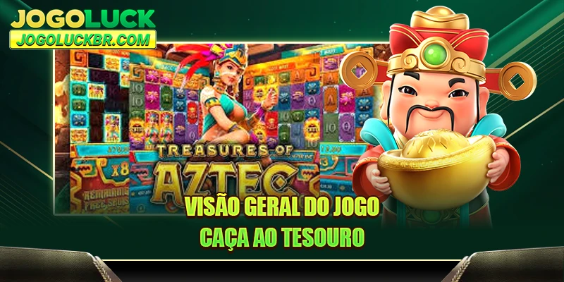 Visão geral do jogo Caça ao Tesouro